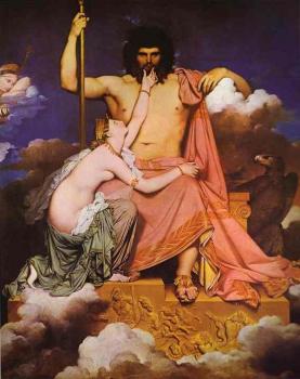 讓 奧古斯特 多米尼尅 安格爾 Jupiter and Thetis 讓 奧古斯特 多米尼尅 安格爾 Jupiter and Thetis